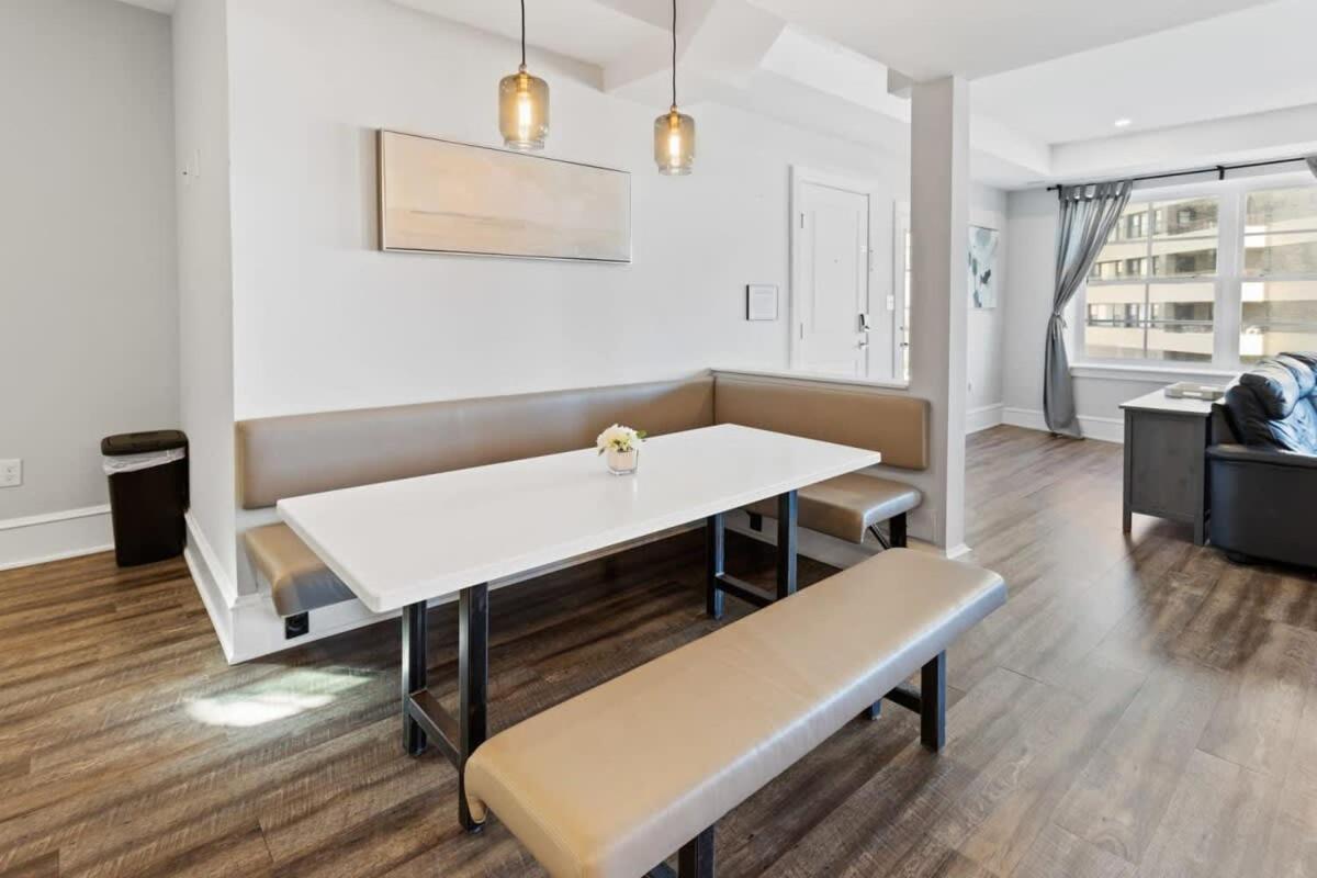 Modern 4Br 2Ba Apt Steps To The Beach Open Living Atlantic City Exterior foto