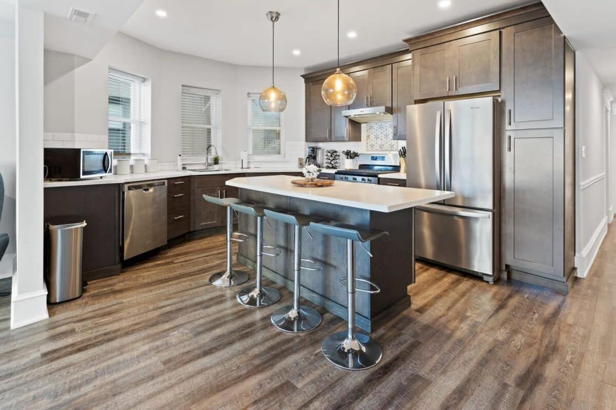 Modern 4Br 2Ba Apt Steps To The Beach Open Living Atlantic City Exterior foto