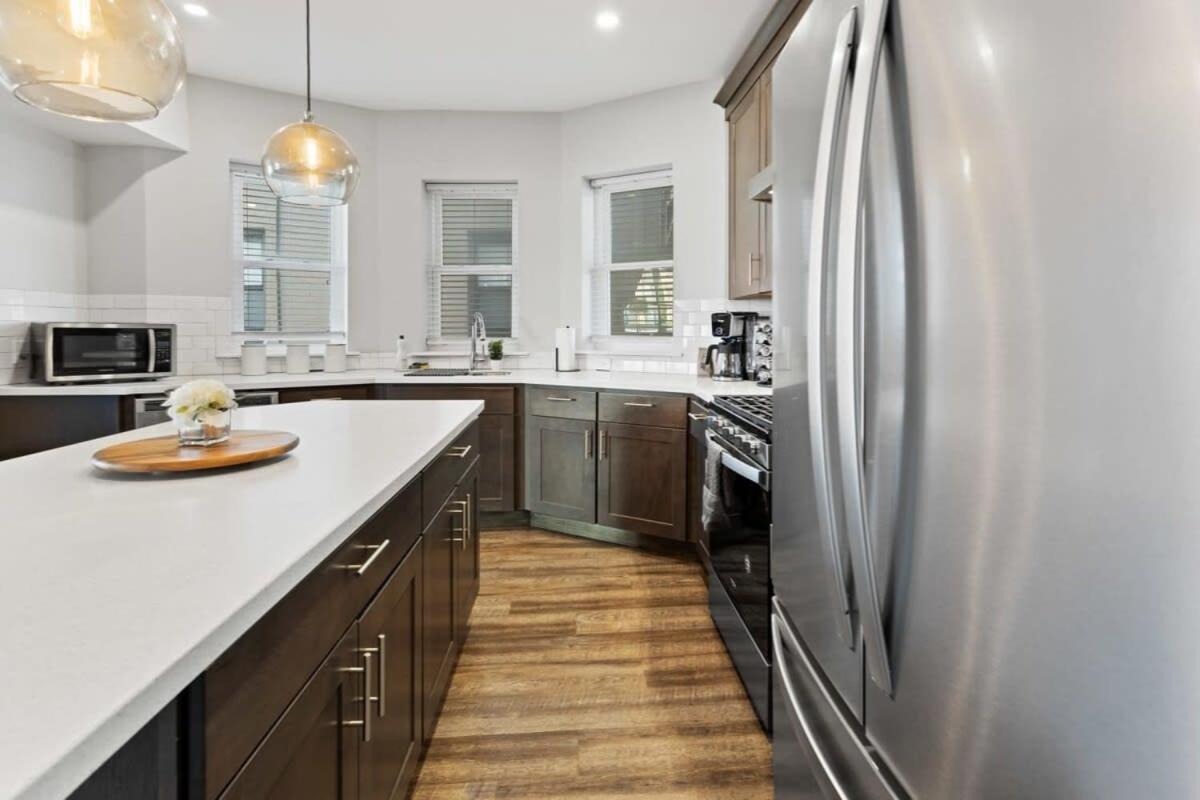 Modern 4Br 2Ba Apt Steps To The Beach Open Living Atlantic City Exterior foto