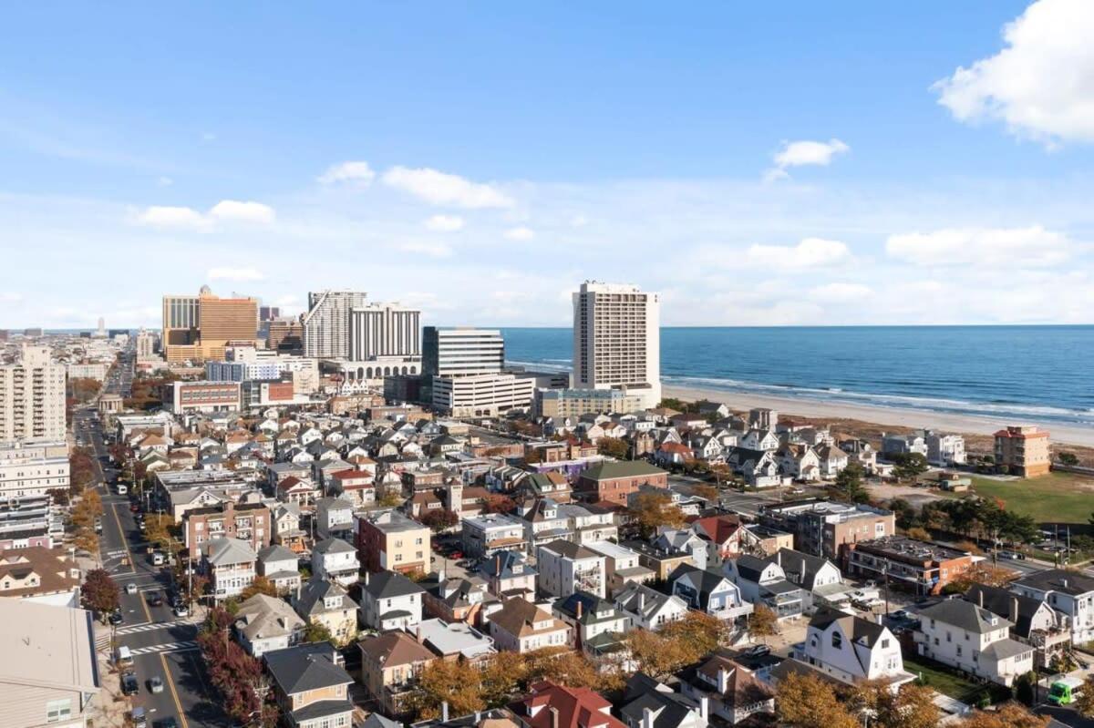 Modern 4Br 2Ba Apt Steps To The Beach Open Living Atlantic City Exterior foto